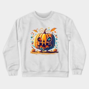 Vintage Halloween Pumpkin 2023. Halloween 2023 Crewneck Sweatshirt